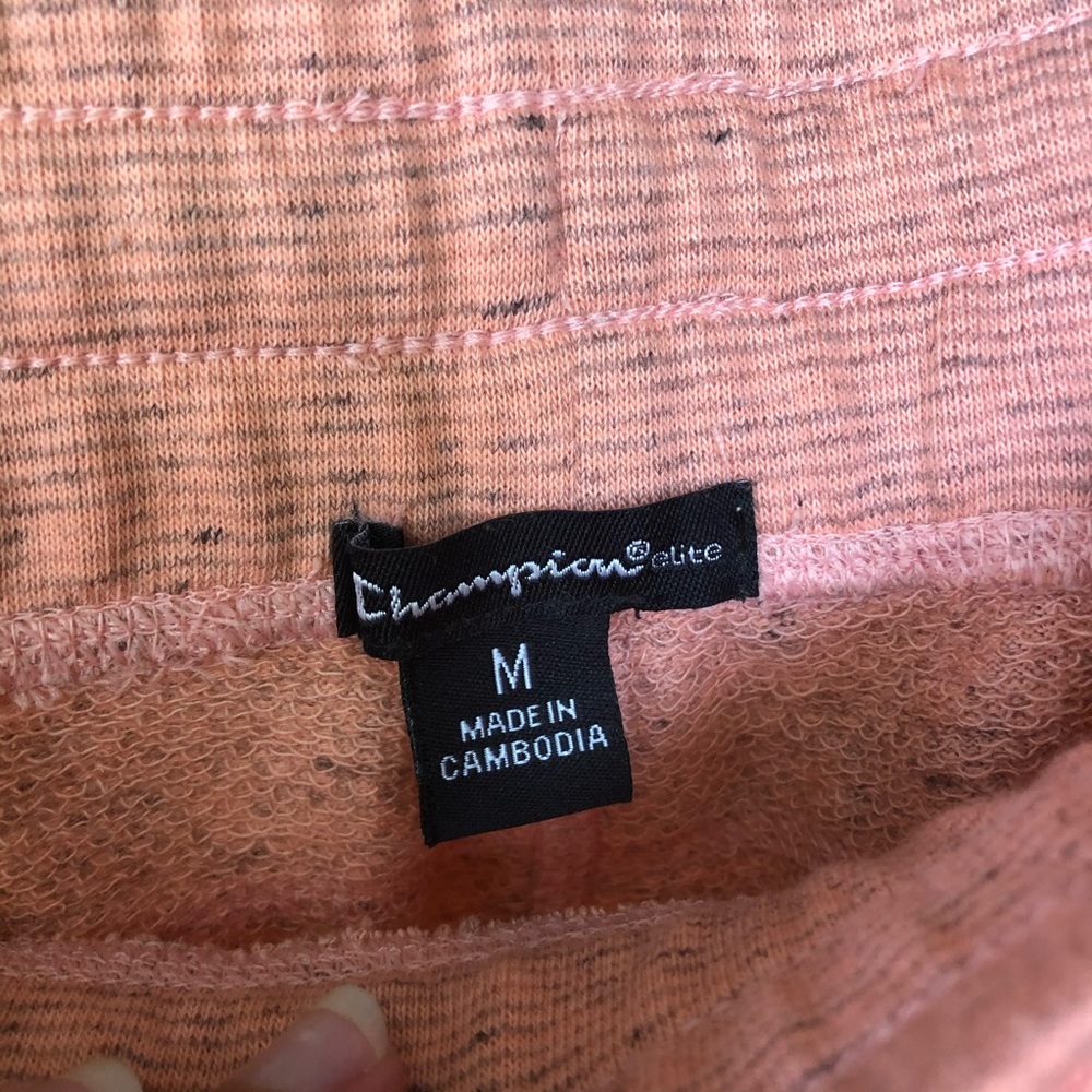 Peach Champion Jogger Pants - Picture 3 of 4